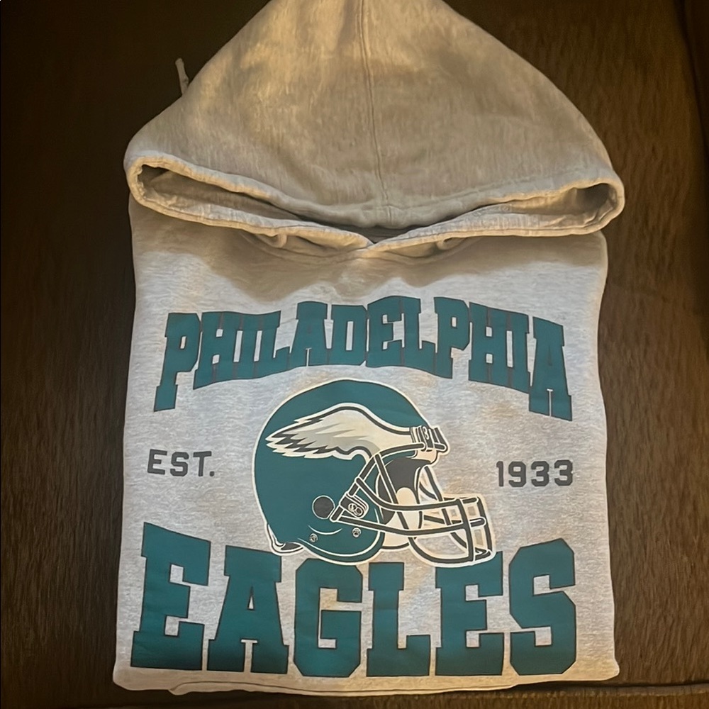 Philadelphia Eagles Gray Hoodie